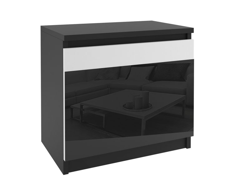 Noptiera Belini neagra SI SN1/0/B/W/B/0