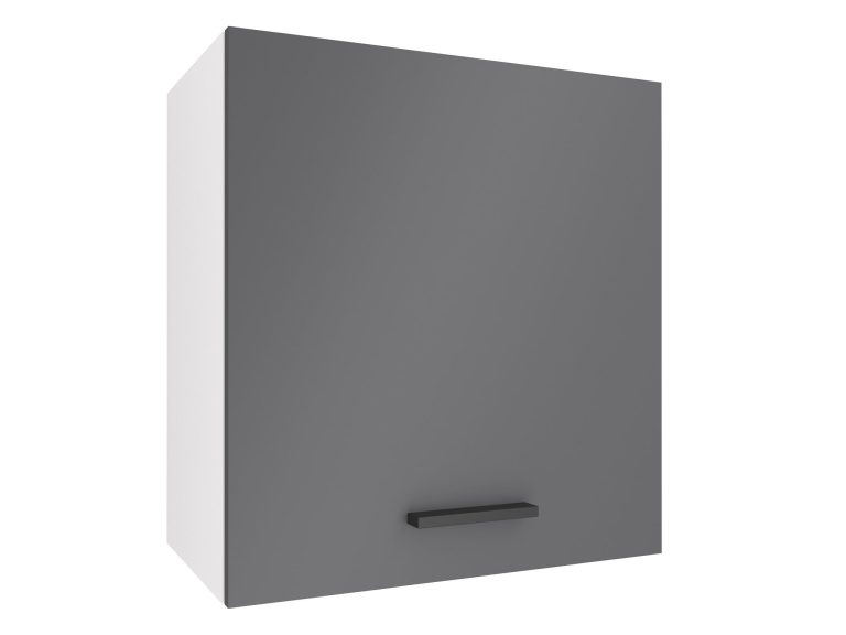 Corp de bucătărie superior Belini 60 cm gri mat TOR SG60/1/WT/SR/0/B1