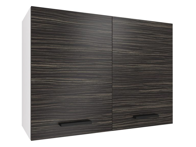 Corp de bucătărie Belini superior 80 cm gri antracit Glamour Wood TOR SG80/1/WT/HK/0/B1
