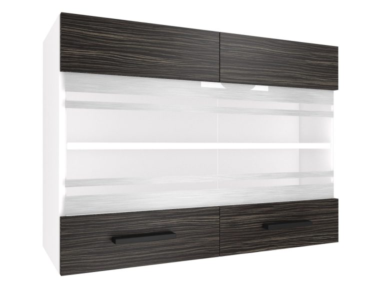 Corp de bucătărie Belini superior 80 cm abanos regal TOR SGW80/2/WT/HK/0/B1