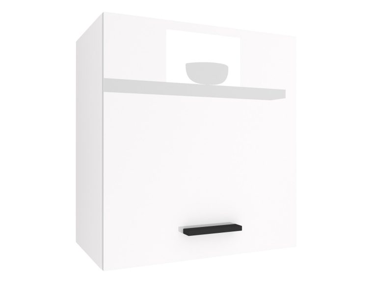 Corp de bucătărie superior Belini 60 cm alb lucios INF SG60/1/WT/W/0/B1