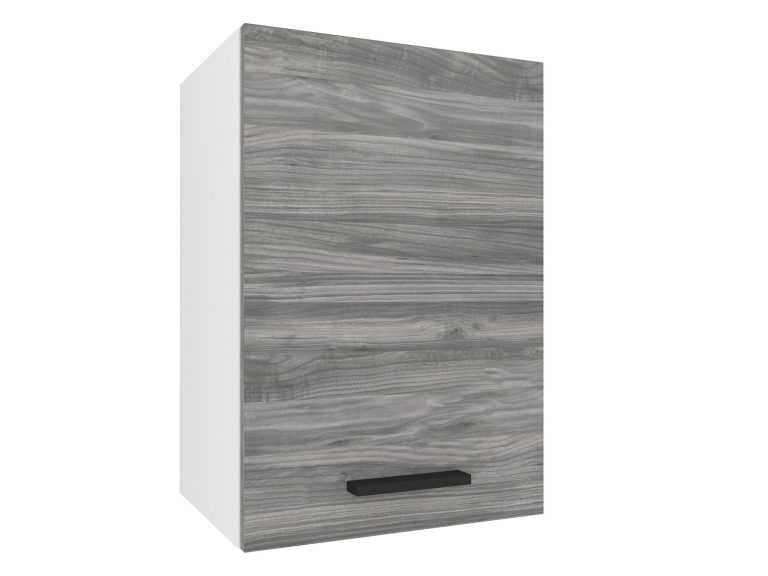 Corp de bucătărie superior Belini 40 cm gri antracit Glamour Wood TOR SG40/3/WT/GW1/0/B1
