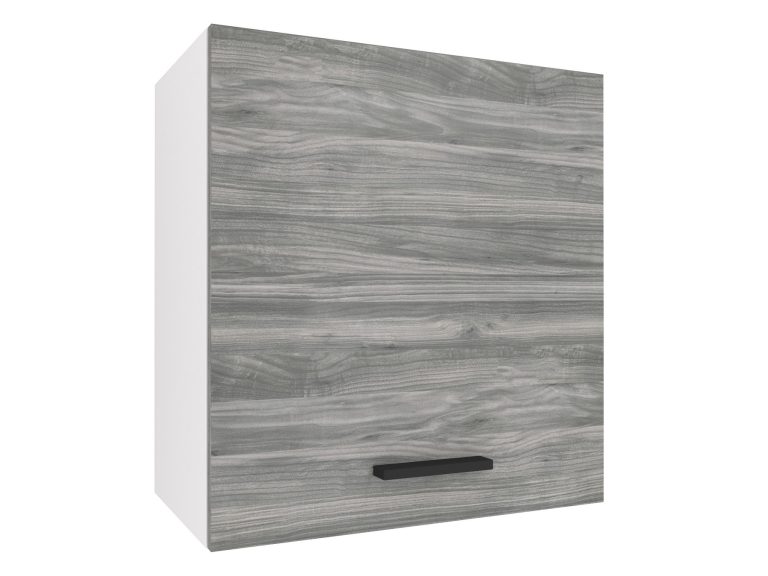 Corp de bucătărie superior Belini 60 cm gri antracit Glamour Wood TOR SG60/1/WT/GW1/0/B1