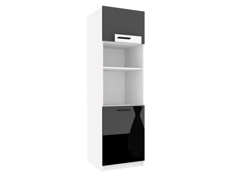 Corp de bucatarie inalt Belini pentru cuptor incorporabil 60 cm negru lucios INF SSP60/1/WT/B/0/B1
