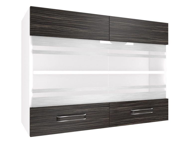 Corp de bucătărie Belini superior 80 cm abanos regal TOR SGW80/2/WT/HK/0/F