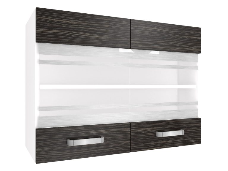 Corp de bucătărie Belini superior 80 cm abanos regal TOR SGW80/2/WT/HK/0/U
