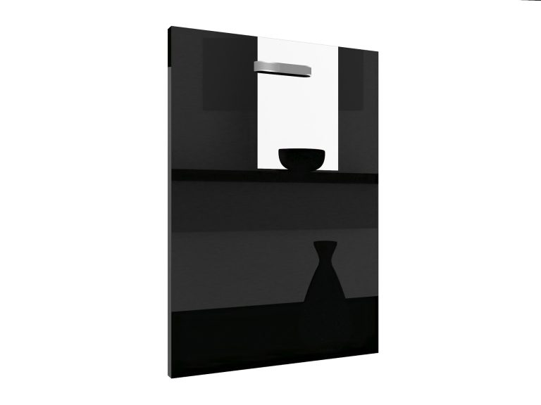 Panou masina de spalat vase Belini  60 cm negru lucios INF PZ60/1/WT/B/0/F