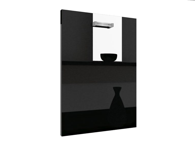 Panou masina de spalat vase Belini 60 cm negru lucios INF PZ60/1/WT/B/0/D