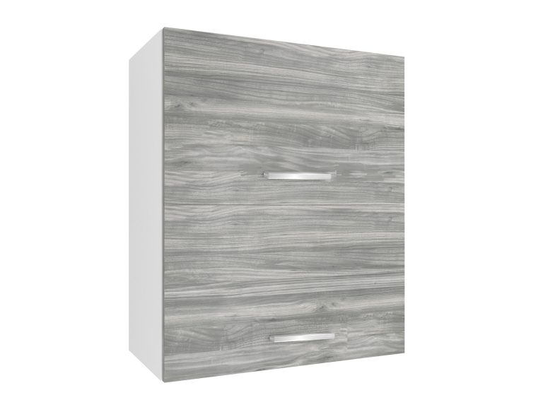 Corp de bucătărie Belini superior 60 cm gri antracit Glamour Wood  TOR SGP2-60/1/WT/GW1/0/E