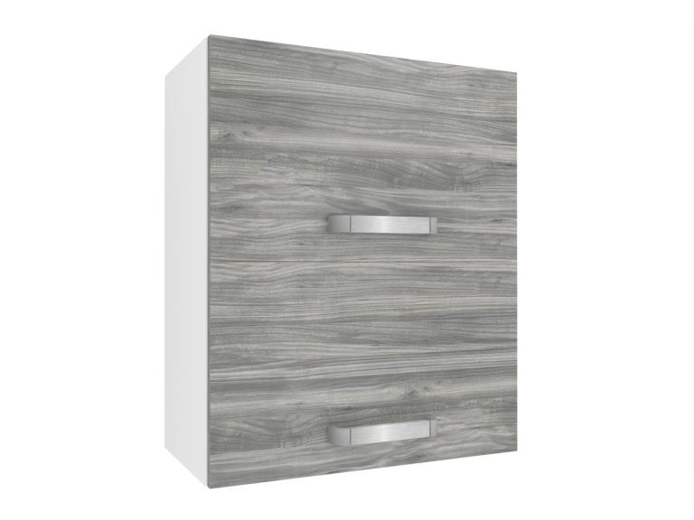 Corp de bucătărie Belini superior 60 cm gri antracit Glamour Wood TOR SGP2-60/1/WT/GW1/0/U
