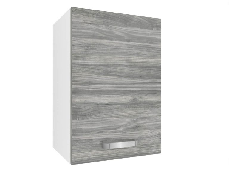 Corp de bucătărie superior Belini 40 cm gri antracit Glamour Wood TOR SG40/2/WT/GW1/0/U