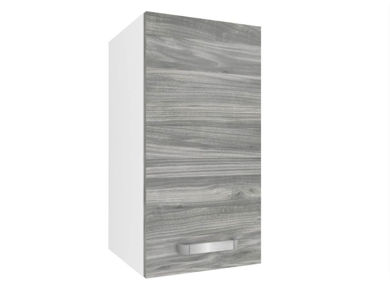 Corp de bucătărie superior Belini 30 cm gri antracit Glamour Wood TOR SG30/1/WT/GW1/0/U