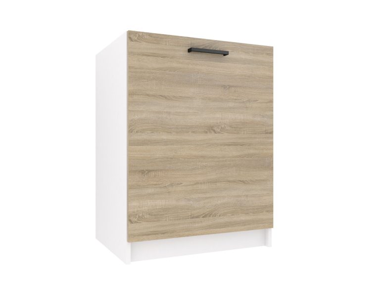 Mască chiuvetă bucătătrie Belini 60 cm stejar sonoma fara blat TOR SDZ60/0/WT/DS/0/B1
