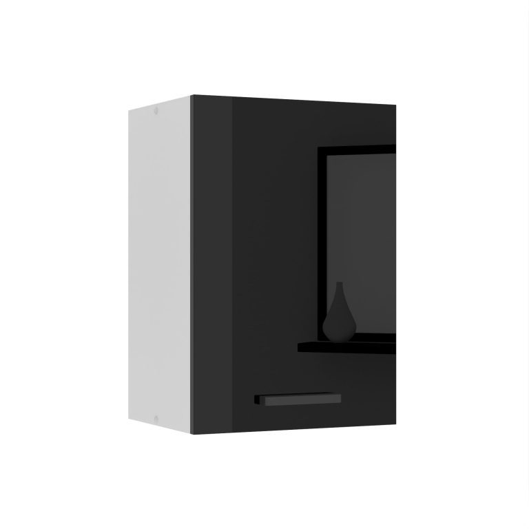 Corp de bucătărie Belini Premium Full Version superioară 40 cm negru lucios INF SG40/0/WT/B/0/B1/PP