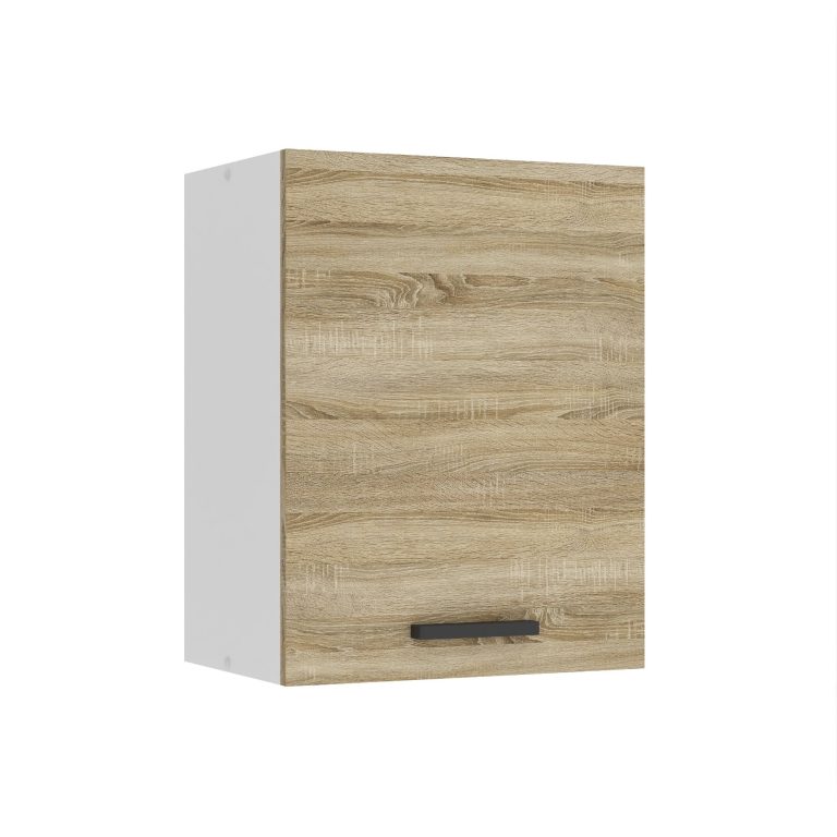Corp de bucătărie Belini Premium Full Version blat 45 cm stejar sonoma TOR SG45/0/WT/DS/0/B1/PP