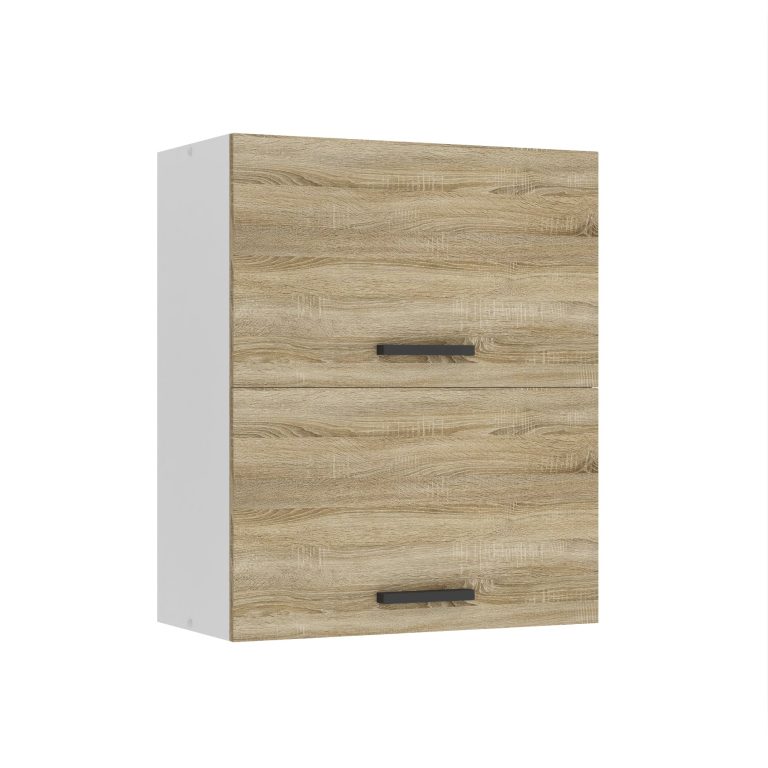 Corp bucatarie Belini Premium Full Version superior 60 cm stejar sonoma TOR SGP2-60/0/WT/DS/0/B1/PP