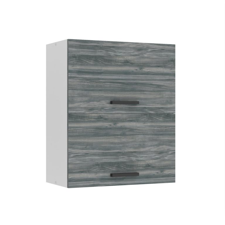 Corp de bucătărie Belini Premium Full Version superioar 60 cm gri antracit Glamour Wood TOR SGP2-60/0/WT/GW/0/B1/PP

