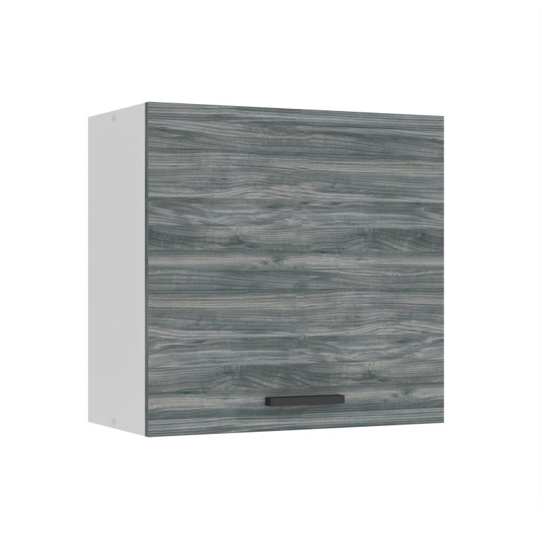 Corp  de bucatarie Belini Premium Full Version superior 60 cm gri antracit Glamour Wood TOR SG60/0/WT/GW/0/B1/PP
