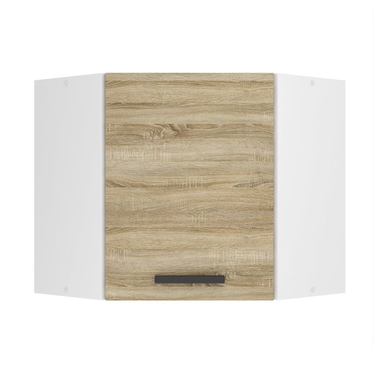Corp de bucătărie Belini Premium Full Version colț superior 60 cm stejar sonoma TOR SGN60/0/WT/DS/0/B1/PP