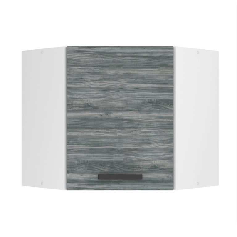 Corp de bucătărie Belini Premium Full Version colț superior 60 cm gri antracit Glamour Wood TOR SGN60/0/WT/GW/0/B1/PP