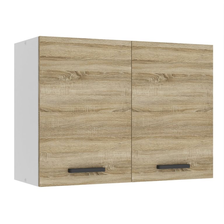 Corpde bucătărie Belini Premium Full Version superior 80 cm stejar sonoma  TOR SG80/0/WT/DS/0/B1/PP