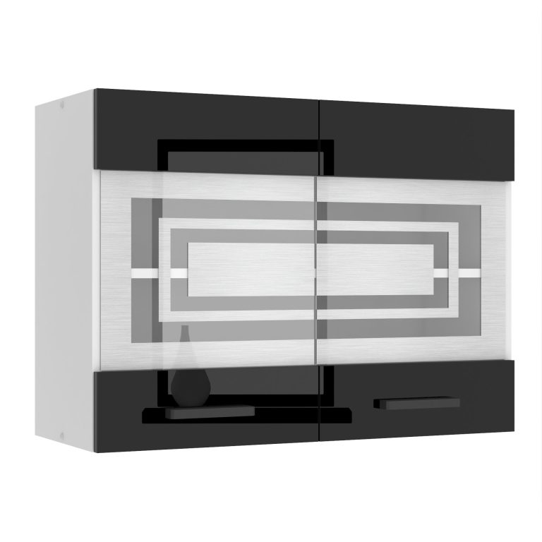 Corpde bucătărie Belini Premium Full Version superioar 80 cm negru lucios INF SGW80/0/WT/B/0/B1/PP