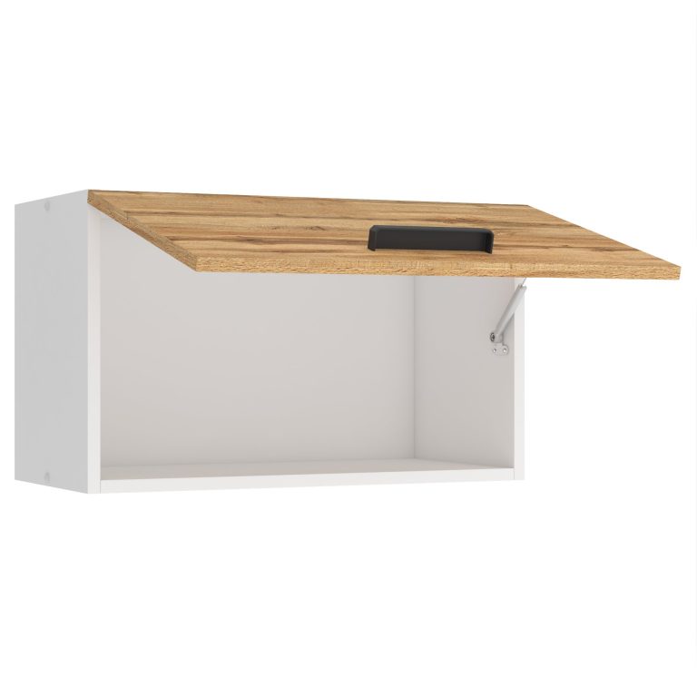 Corp de bucătărie Belini Premium Full Version deasupra hotei 60 cm stejar wotan TOR SGP60/0/WT/DW/0/B1/PP