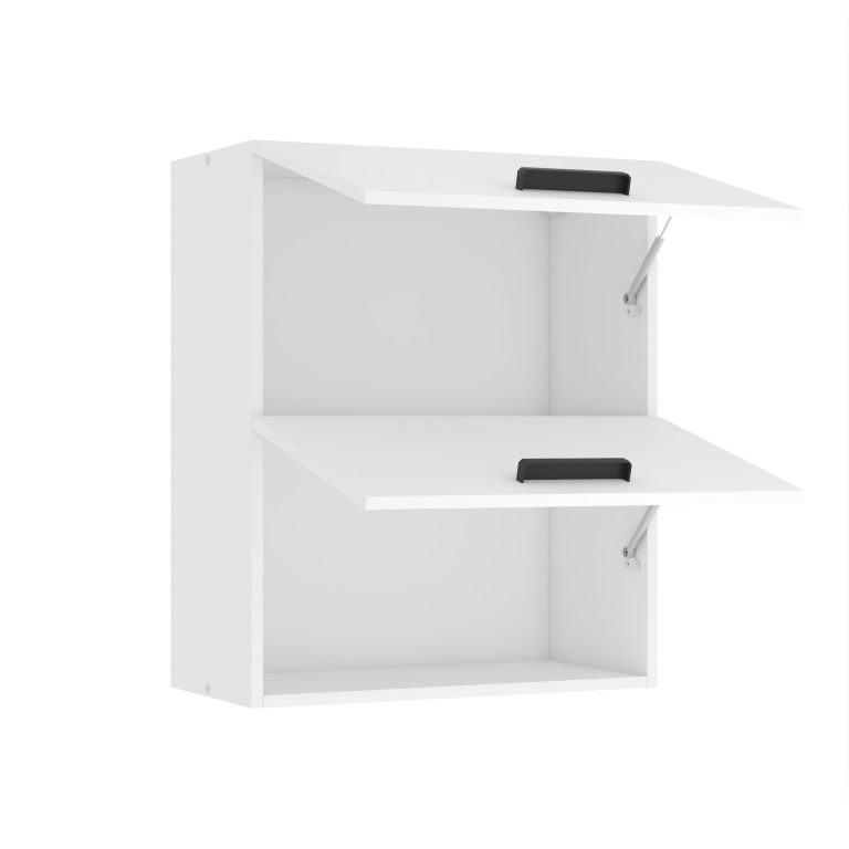 Corp de bucătărie Belini Premium Full Version deasupra hotei 60 cm roșu lucios TOR SGP2-60/0/WT/WT/0/B1/PP