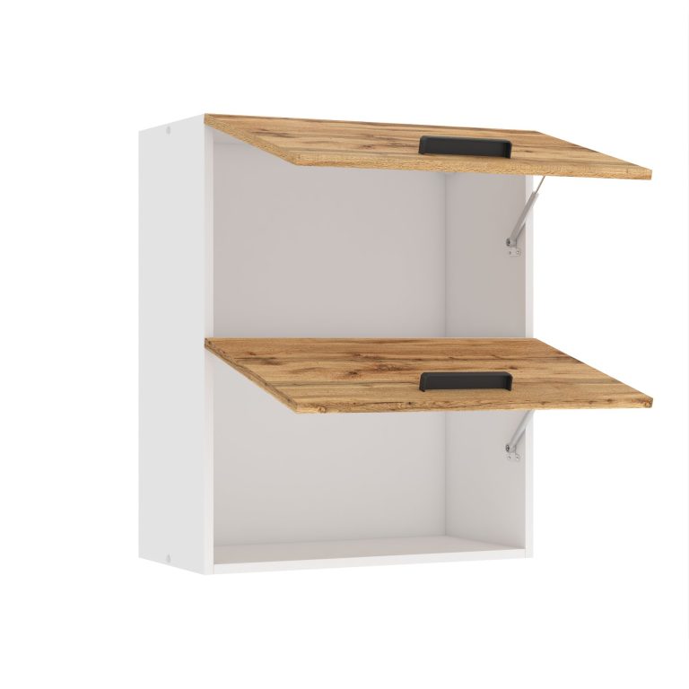 Corp de bucatarie Belini Premium Full Version superior 60 cm stejar wotan TOR SGP2-60/0/WT/DW/0/B1/PP