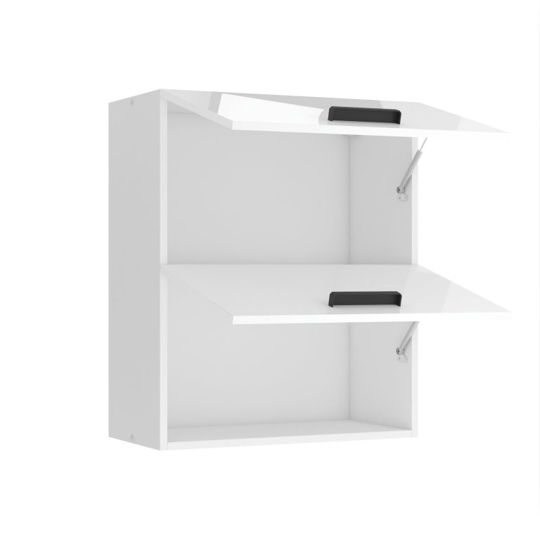 Corp de bucătărie Belini Premium Full Version superioar 60 cm alb lucios INF SGP2-60/0/WT/W/0/B1/PP