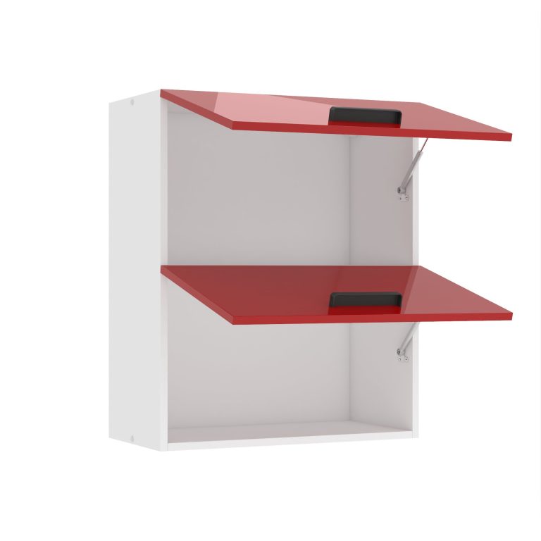 Corp de bucătărie Belini Premium Full Version superior 60 cm roșu lucios INF SGP2-60/0/WT/R/0/B1/PP