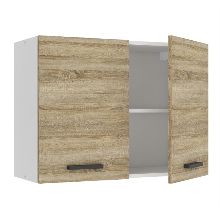 Corpde bucătărie Belini Premium Full Version superior 80 cm stejar sonoma  TOR SG80/0/WT/DS/0/B1/PP