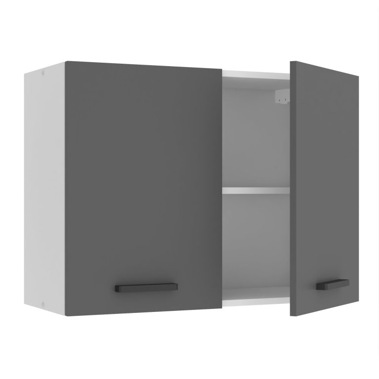 Corp de bucătărie Belini Premium Full Version superioar 80 cm gri mat  TOR SG80/0/WT/SR/0/B1/PP