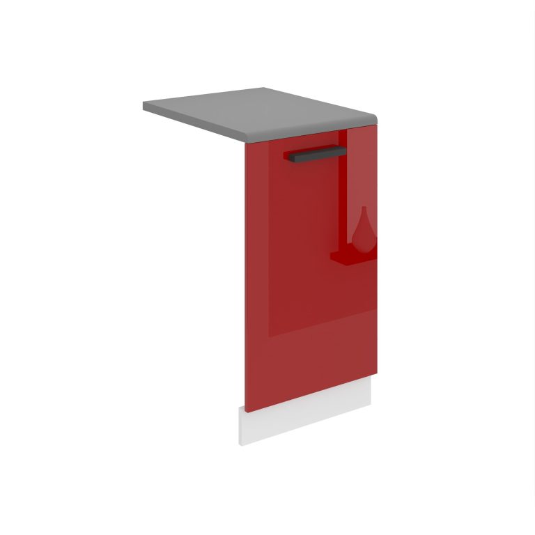 Masca masina de spalat vase incorporabil Belini Premium Full Version 45 cm rosu lucios cu blat INF PZ45/0/WT/R/B/B1/PP
