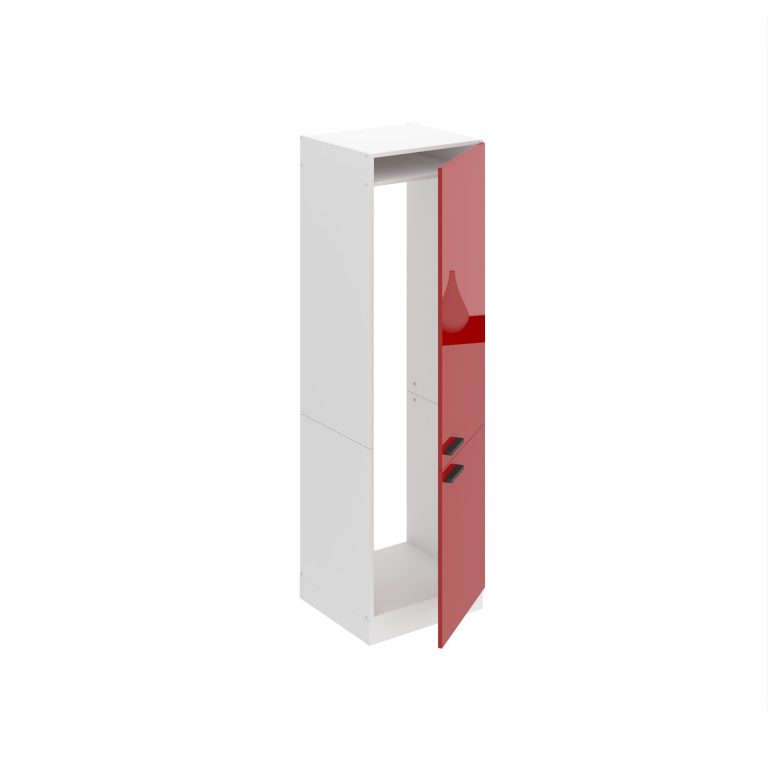 Corp de bucatarie inalt Belini Premium Full Version pentru frigider incorporabil  60 cm rosu lucios INF SSL60/0/WT/R/0/B1/PP
