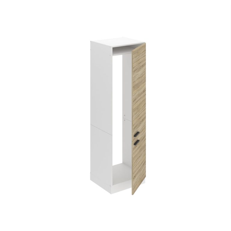 Corp de bucatarie inalt Belini Premium Full Version pentru frigider incorporabil 60 cm stejar sonoma TOR SSL60/0/WT/DS/0/B1/PP