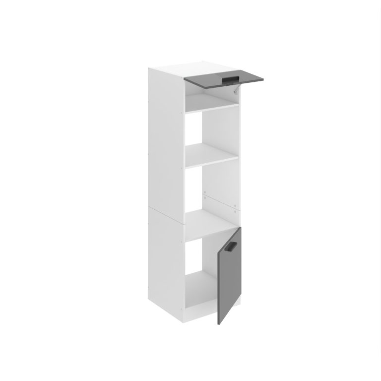 Corp de bucatarie inalt Belini Premium Full Version pentru cuptor incorporabil 60 cm gri lucios INF SSP60/0/WT/S/0/B1/PP