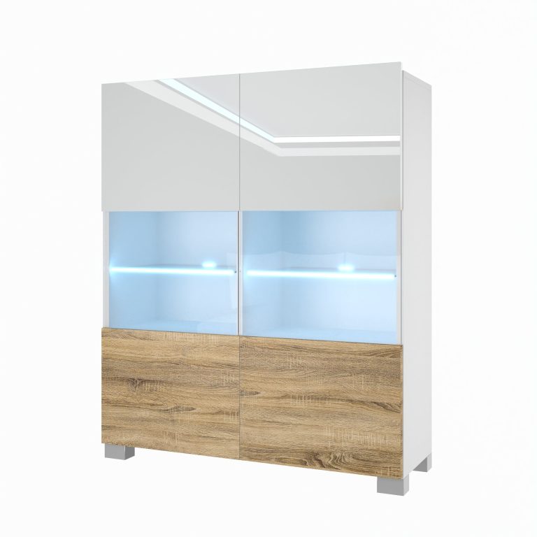 Comodă Belini Premium NEX KOM1/1/W/WDS/0/0