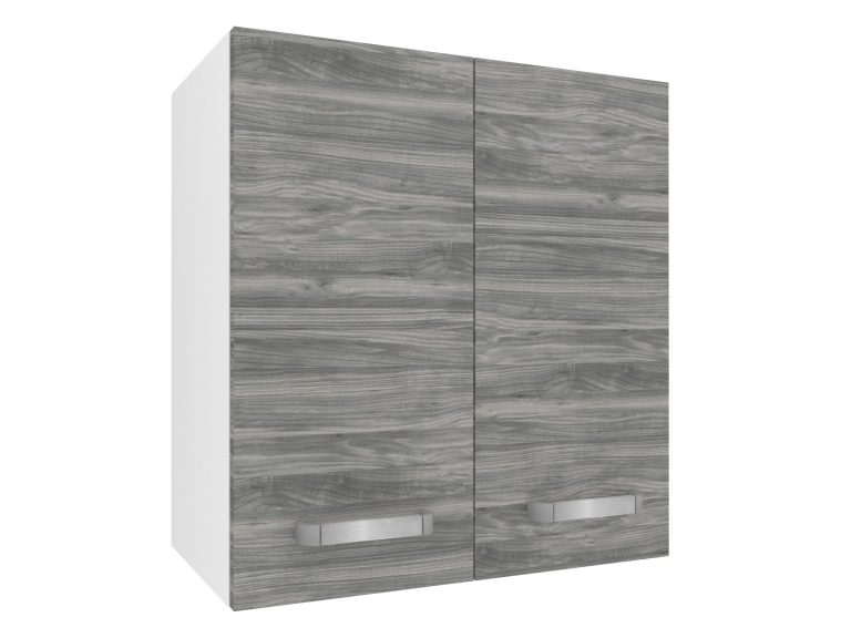 Corp de bucătărie superior Belini 60 cm gri antracit Glamour Wood TOR SG2-60/2/WT/GW1/0/U