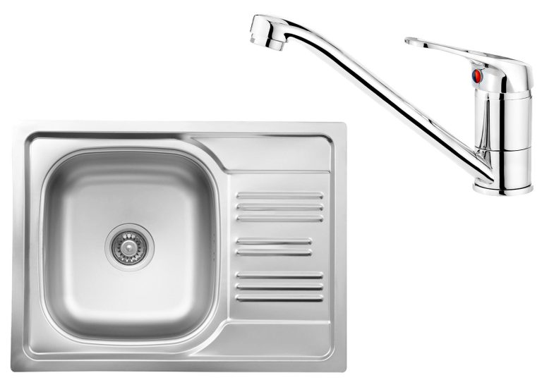  REDUCERE set chiuveta + baterie otel  ZEX 011A / MON 1 